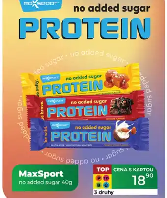 Tamda Foods MaxSport nabídka