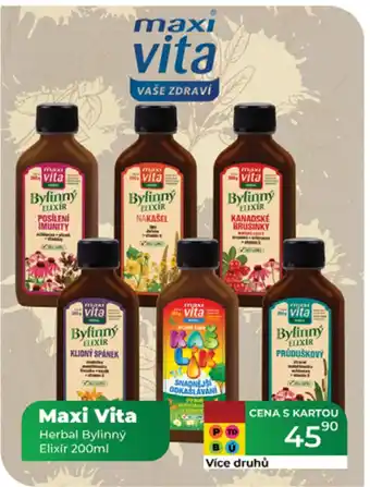 Tamda Foods Maxi Vita Herbal Bylinný Elixír nabídka