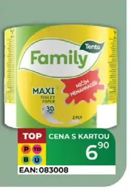 Tamda Foods TENTO Toaletní papír Family nabídka