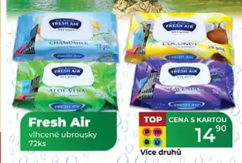 Tamda Foods Fresh Air vlhcené ubrousky nabídka