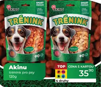 Tamda Foods AKINU trénink pro psy nabídka