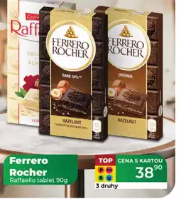 Tamda Foods Ferrero Rocher Raffaello tablet nabídka