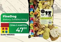 Tamda Foods FineDog Bakery Zvířátka nabídka