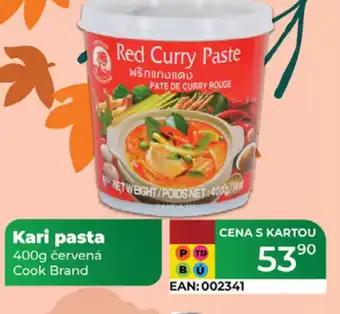 Tamda Foods Kari pasta červená Cook Brand nabídka