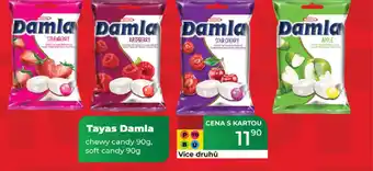 Tamda Foods Tayas Damla nabídka