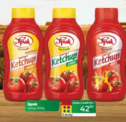 Tamda Foods Spak kečup nabídka