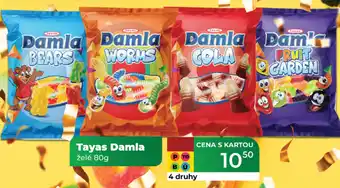 Tamda Foods Tayas Damla želé nabídka