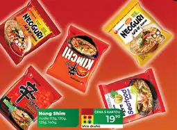 Tamda Foods Nong Shim nudle nabídka