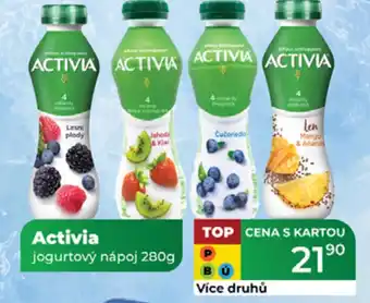 Tamda Foods Activia jogurtový nápoj nabídka