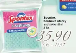 Jip Spontex houbové utěrky antibakteriálni nabídka