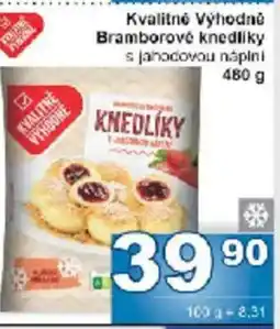 Jip Kvalitné Výhodně Bramborové knedlíky nabídka