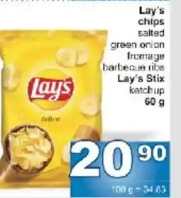 Jip Lay's chips salted nabídka