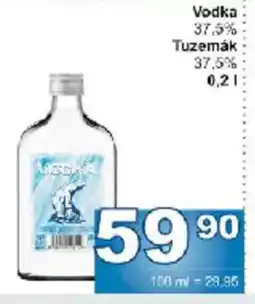 Jip Vodka 37,5% Tuzemák 37,5% nabídka