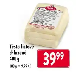 Qanto Těsto listové chlazené nabídka