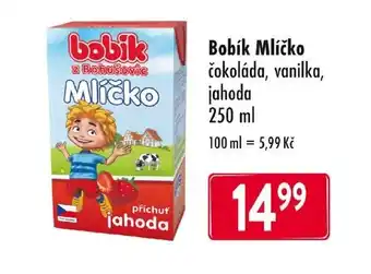 Qanto Bobík Mlíčko čokoláda, vanilka, jahoda nabídka