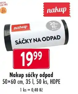 Qanto Nakup sáčky odpad nabídka