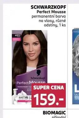 Rossmann Schwazkopf perfect mousse permanentní barva na lvasy nabídka