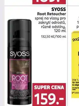 Rossmann Syoss root retoucher spreje na odrosty nabídka