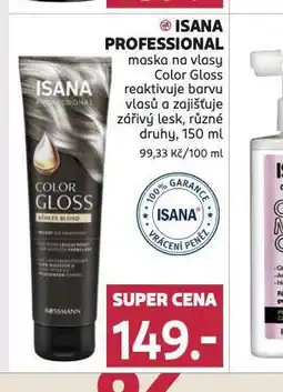 Rossmann Isana professional maska na vlasy nabídka