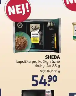 Rossmann Sheba kapsičky pro kočky nabídka