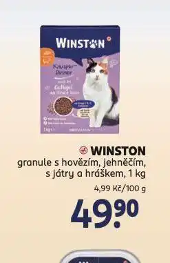 Rossmann Winston granule pro kočky nabídka