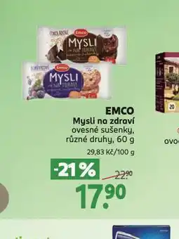 Rossmann Emco mysli na zdraví nabídka