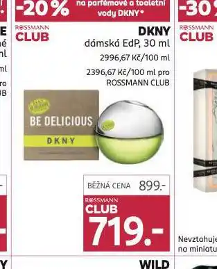 Rossmann Dkny dámská edp nabídka