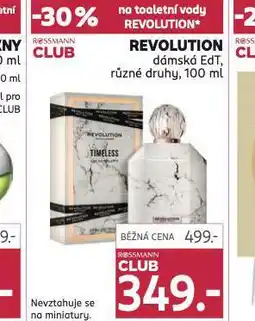 Rossmann Revolution dámská edt nabídka