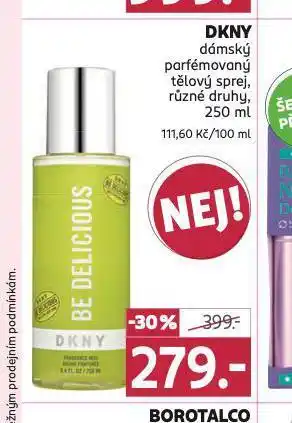 Rossmann Dkny dámský parfémovaný tělový sprej nabídka