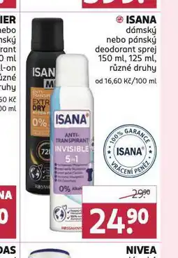 Rossmann Isana deodorant nabídka