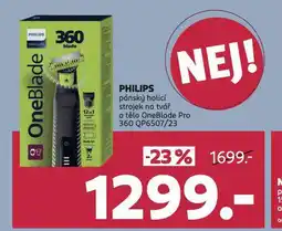 Rossmann Philips pánský holicí strojek nabídka