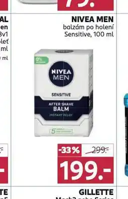 Rossmann Nivea men sensitive balzám po holení nabídka