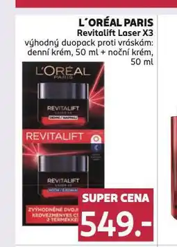 Rossmann Loreal paris revitalift laser x3 nabídka