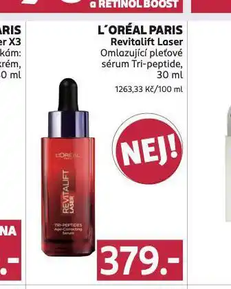 Rossmann Loreal paris revitalift laser sérum nabídka