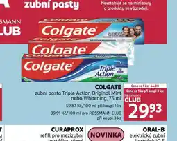 Rossmann Colgate zubní pasta nabídka