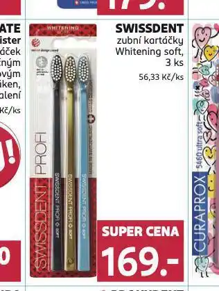 Rossmann Swissdent zubní kartáčky nabídka