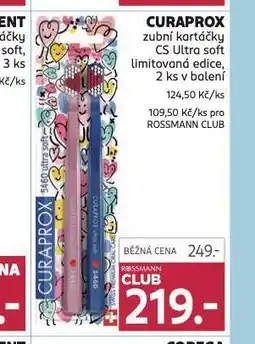 Rossmann Curaprox zubní kartáčky nabídka