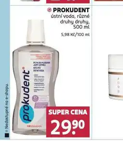 Rossmann Prokudent ústní voda nabídka