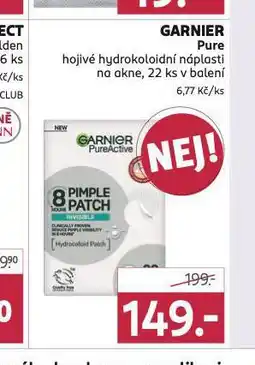 Rossmann Garnier pure hojivé hydrokolidní náplasti nabídka