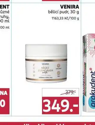 Rossmann Venira bělicí pudr nabídka