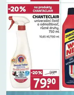 Rossmann Chanteclair univerzální čistič a odmašťovač nabídka