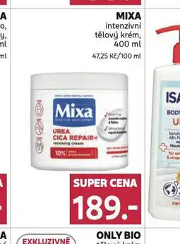 Rossmann Mixa intenzivní tělový krém nabídka