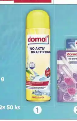 Rossmann Domol wc čistící pěna nabídka