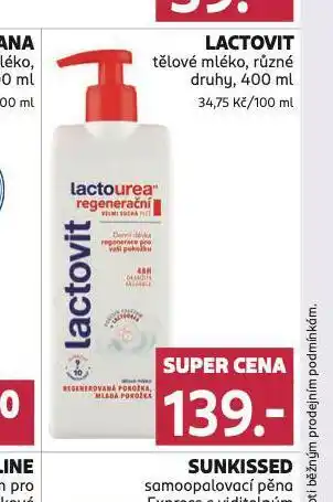 Rossmann Lactovit tělové mléko nabídka