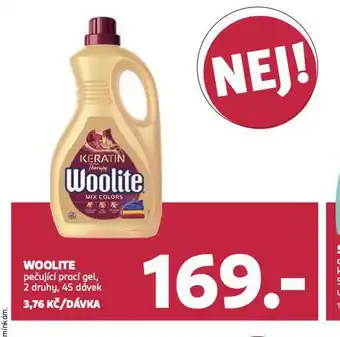 Rossmann Woolite prací gel nabídka