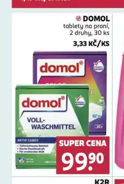 Rossmann Domol tablety na praní nabídka