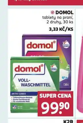 Rossmann Domol tablety na praní nabídka