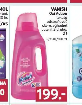 Rossmann Vanish oxi action tekutý odstraňovač skvrn nabídka