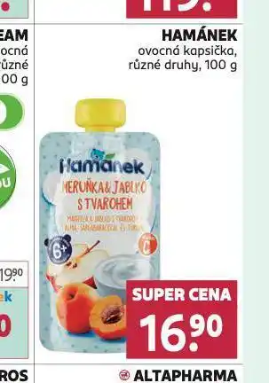 Rossmann Hamánke ovocná kapsička nabídka