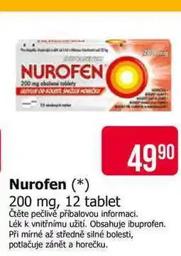 Teta Nurofen 200 mg, 12 tablet nabídka